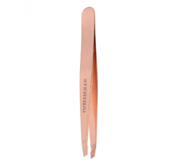 Пінцет для брів Tweezerman Slant Tweezer Rose Gold (9 см)